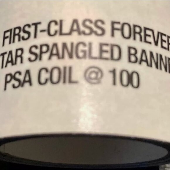 USPS Authentic Forever Stamps U.S Flag 10 Rolls of 1000 Stamps Total . Year 2022 - Picture 3 of 3